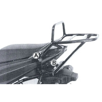 Tubular luggage rack Topcasetr√§ger black for Suzuki SV 650/S (2003-2006)