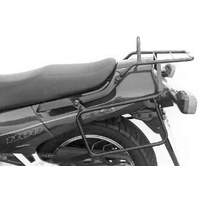 Complete carrier set (side case carrier and tubular luggage rack top case carrier) black for Suzuki GSX 1100 F (1988-1994)