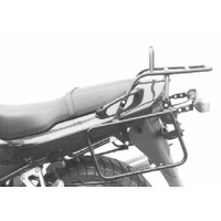 Complete carrier set (side case carrier and tubular luggage rack top case carrier) black for Suzuki GSF 1200 S/N Bandit (1996-2000)