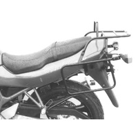 Complete carrier set (side case carrier and tubular luggage rack top case carrier) black for Suzuki GSF 600 S/N Bandit (1996-1999)