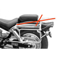 Side case carrier bolted chrome for Suzuki VZ 800 Marauder (1996-2003)
