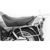 Complete carrier set (side case carrier and tubular luggage rack top case carrier) black for Yamaha XS 400 Dohc Seca (1982-1987)