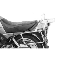 Complete carrier set (side case carrier and tubular luggage rack top case carrier) chrome for Yamaha XS 400 Dohc Seca (1982-1987)