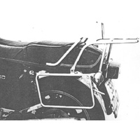 Complete carrier set (side case carrier and tubular luggage rack top case carrier) chrome for Yamaha XS 750 (1976-1979)