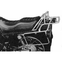 Complete carrier set (side case carrier and tubular luggage rack top case carrier) chrome for Yamaha XJ 750 Seca (1982-1984)