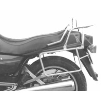 Complete carrier set (side case carrier and tubular luggage rack top case carrier) chrome for Yamaha TR 1 (1982-1983)