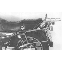 Complete carrier set (side case carrier and tubular luggage rack top case carrier) chrome for Yamaha XJ 650 (1982-1985)