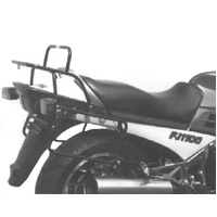 Complete carrier set (side case carrier and tubular luggage rack top case carrier) black for Yamaha FJ 1100 (1984-1985)