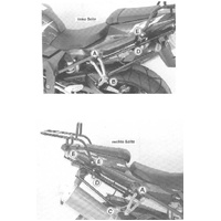 Tubular luggage rack Topcasetr√§ger black for Yamaha YZF-R1 (2002-2004)