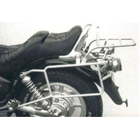 Complete carrier set (side case carrier and tubular luggage rack top case carrier) chrome for Yamaha XV 1100/750 (1992-1999)