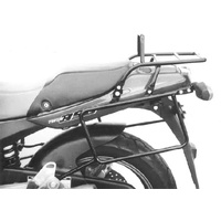 Complete carrier set (side case carrier and tubular luggage rack top case carrier) chrome for Yamaha TDM 850 (1991-1995)