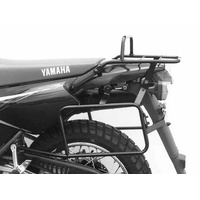 Complete carrier set (side case carrier and tubular luggage rack top case carrier) black for Yamaha XT 600 E (1995-2003)