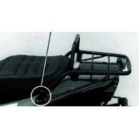 Tubular luggage rack Topcasetr√§ger black for Yamaha XJ 600 S/N Diversion (1996-2003)