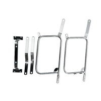 Side case carrier bolted chrome for Moto Guzzi 1000 California II (1982-1988)