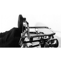 Tubular luggage rack Topcasetr√§ger chrome for Moto Guzzi Nevada 750/Club (1989-1999)