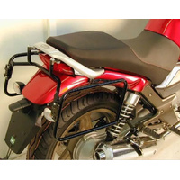 Side case carrier fixed black for Moto Guzzi Breva V 750 ie (2003-2013)
