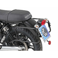Side case carrier fixed black for Moto Guzzi V 7 II (2015-2016)