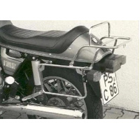 Complete carrier set (side case carrier and tubular luggage rack top case carrier) black for BMW R 80 RT (1981-1985)/R 100 RT (1978-1985)/R 100 RS