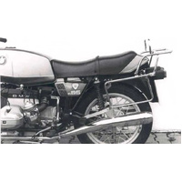 Complete carrier set (side case carrier and tubular luggage rack top case carrier) black for BMW R 45 (1978-1985)/R 65 (1978-1985) (2 suspension strut