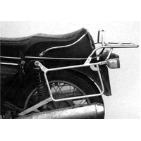Complete carrier set (side case carrier and tubular luggage rack top case carrier) chrome for BMW R 60 (1973-1986)/75 (1973-1976)/90 (1973-1976)/6