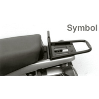 Tubular luggage rack Topcasetr√§ger silver for BMW R 1150 GS (2000-2004)