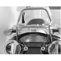 Tubular luggage rack Topcasetr√§ger silver for BMW F 650 GS Dakar (2004-2007)/F 650 GS/G 650 GS (2004-)