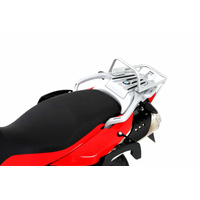 Tubular luggage rack Topcasetr√§ger silver for BMW G 650 GS (2011-2016)/Sertao (2012-2016)