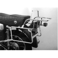 Complete carrier set (side case carrier and tubular luggage rack top case carrier) chrome for MZ ETZ 251 (1989-1997) (please state exact year of const