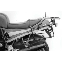 Complete carrier set (side case carrier and tubular luggage rack top case carrier) black for Ducati 750 Sport (1988-1989)