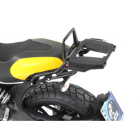 Alurack top case carrier black for Ducati Scrambler 800 (2015-2018)