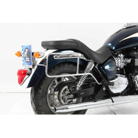 Side case carrier bolted chrome for Triumph Bonneville Speedmaster (2011-2017)