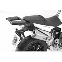 Alurack top case carrier black for Triumph Speed Triple 1050 (2008-2010)