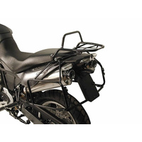 Tubular luggage rack Topcasetr√§ger black for Aprilia Pegaso 650 Strada/Trail 650 (2005-2009)