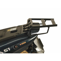 Tubular luggage rack black for Aprilia Sonic/LC (1998-2003)