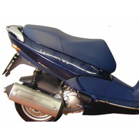 Tubular luggage rack silver for Aprilia Leonardo 250 (1999-2001)