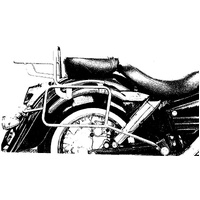 Side case carrier bolted chrome for Honda VT 1100 C3 Shadow (1998-2001)