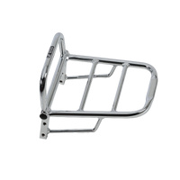 Tubular luggage rack Topcasetr√§ger chrome for Honda VT 750 D2 Black Widow (2001-2003)