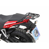 Minirack soft luggage rear carrier black for Honda CBR 125 R (2011-)