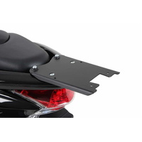 Adapter kit for mounting universal top cases - black for Honda PCX 125