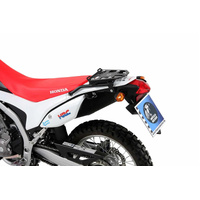 Minirack soft luggage rear carrier black for Honda CRF 250 L (2012-2021)