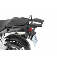 Alurack top case carrier anthracite/black for Honda VFR 800 X Crossrunner (2015-2020)