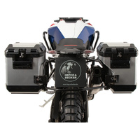 Case carrier set cutout black incl. Xplorer cutout silver Case set for BMW F 900 GS (2024-)