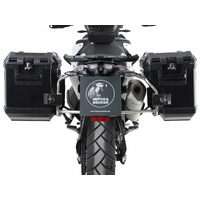 Case carrier set cutout stainless steel carrier incl. Xplorer cutout black Case set for KTM 790 Adventure/R (2019-2021)