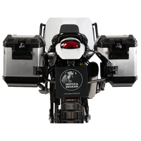 Case carrier set cutout black incl. Xplorer cutout silver Case set for Ducati Desert X (2022-)