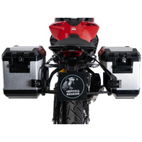 Case carrier set cutout black incl. Xplorer cutout silver Case set for Ducati Multistrada V2 / S (2025-)