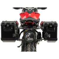 Suitcase carrier set cutout black incl. Xplorer cutout black Suitcase set for Ducati Multistrada V2 / S (2025-)