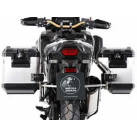 Case carrier set cutout stainless steel incl. Xplorer cutout case set silver for Honda CRF 1100L Africa Twin (2019-2023) / Adventure Sports (2020-2023