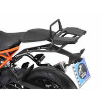 Alurack top case carrier black for KTM 390 Duke (2017-2023)