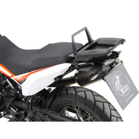 Alurack top case carrier black for KTM 790 Adventure R (2019-2021)