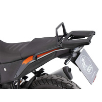 Alurack top case carrier black for KTM 390 Adventure (2020-2024)